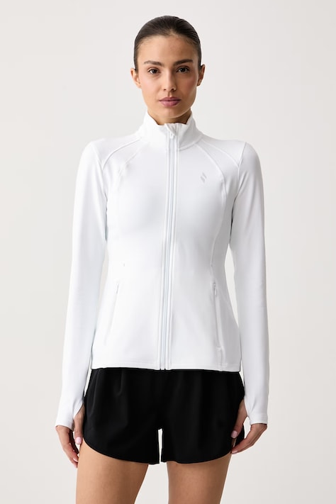 Skechers Bluza treningowa damska GOWALK JACKET biała JA132