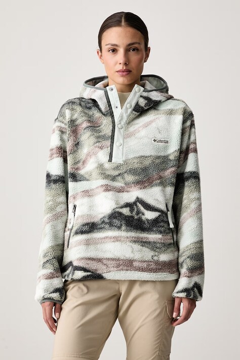 Columbia Bluza sportowa polarowa Helvetia zielona 2098481