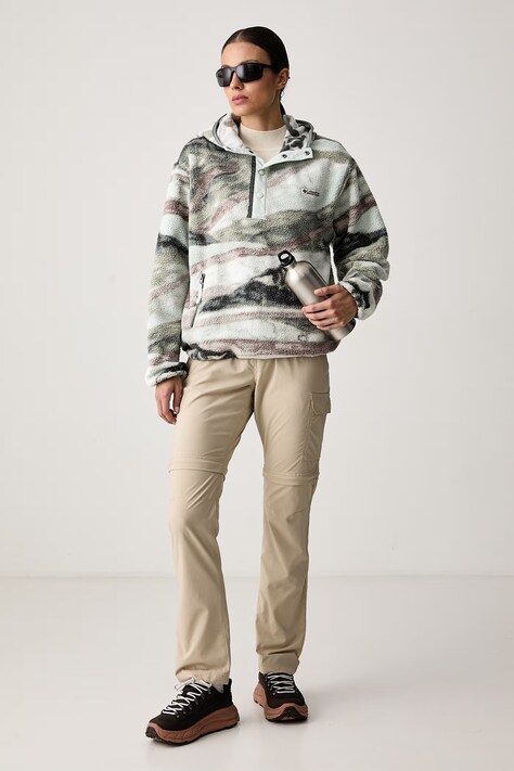 Columbia Bluza sportowa polarowa Helvetia zielona 2098481