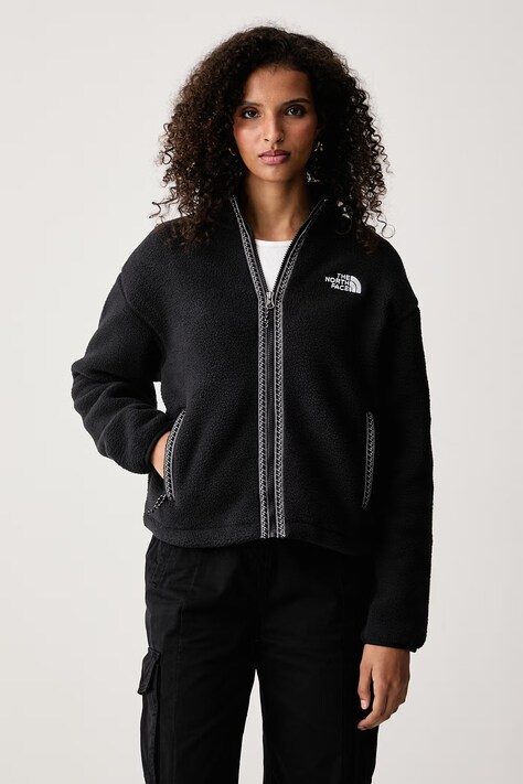 The North Face Μπλούζα fleece γυναικεία Fleeski Fz Jacket μαύρη NF0A88Z2JK31