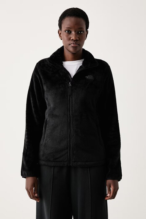 The North Face Dukserica na zakopčavanje za žene Osito crna NF0A7UQJ4H01