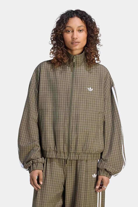 adidas Originals Кофта жіноча Checks зелена LE8306