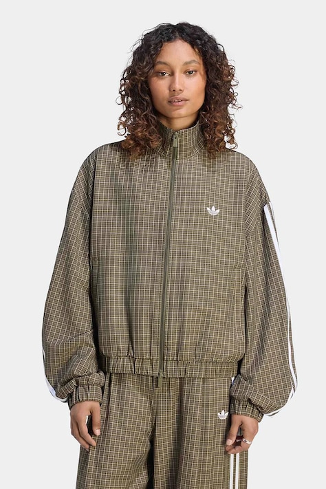adidas Originals Кофта жіноча Checks зелена LE8306