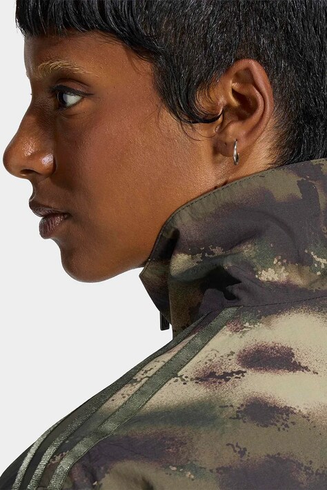 adidas Originals Bluza rozpinana damska Camouflage zielona LE8294