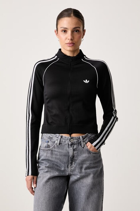 adidas Originals Bluza rozpinana damska Essentials Seamless czarna KX8420