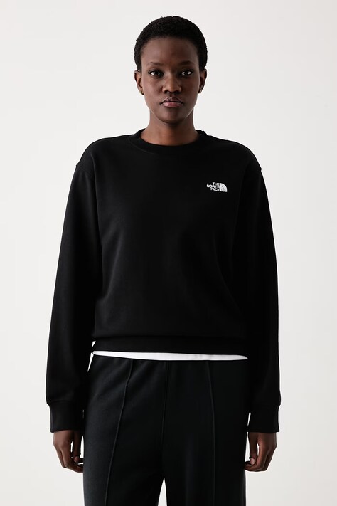 The North Face Μπλούζα γυναικεία με βαμβάκι Essential μαύρη NF0A8FXDJK31