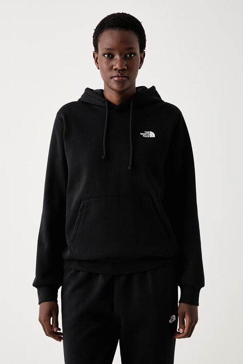 The North Face Μπλούζα με κουκούλα γυναικεία με βαμβάκι Evolution μαύρη NF0A8CWNJK31