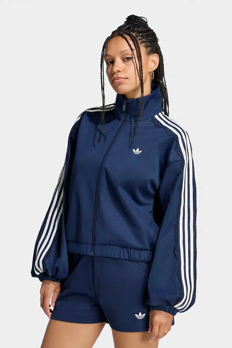 adidas Originals Bluza rozpinana damska Lace Injection granatowa LG4277