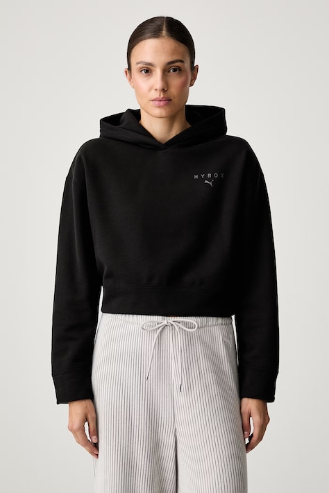 Puma bluza z kapturem damska z bawełną HER czarna 694027