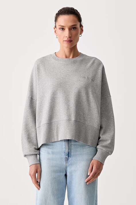 Marc O'Polo bluza damska bawełniana szara 5000012423