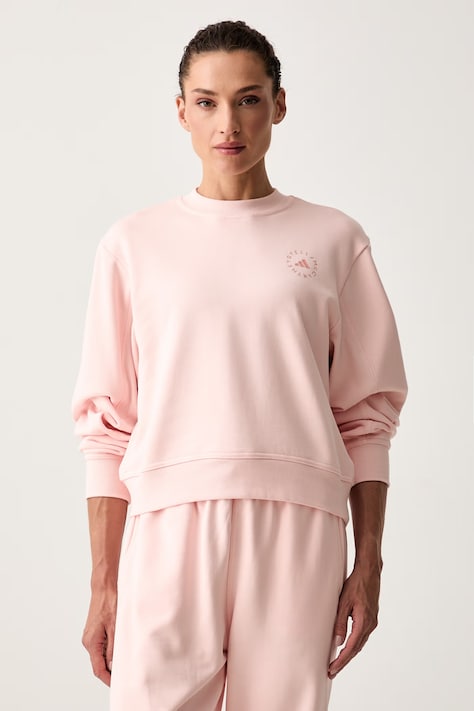 adidas by Stella McCartney bluza damska bawełniana różowa KR6276