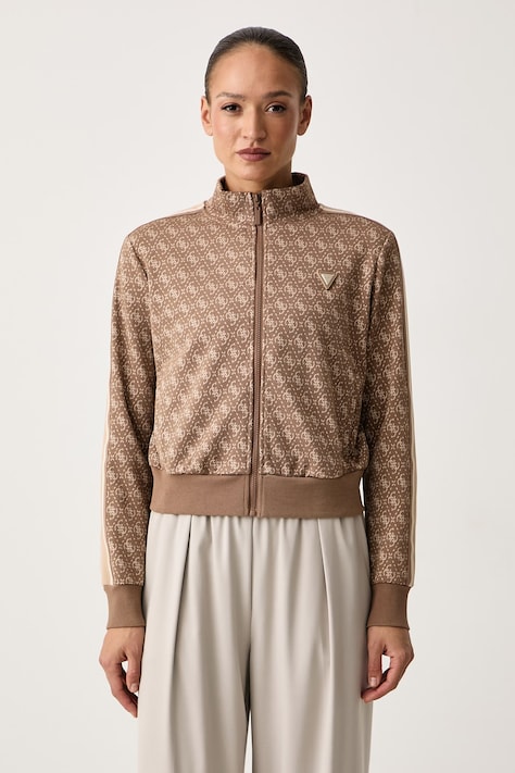Guess Bluza rozpinana damska beżowa V6BQ27 K7946