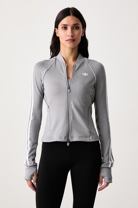 adidas Performance Réninková mikina dámská Originals Sport šedá KT7030