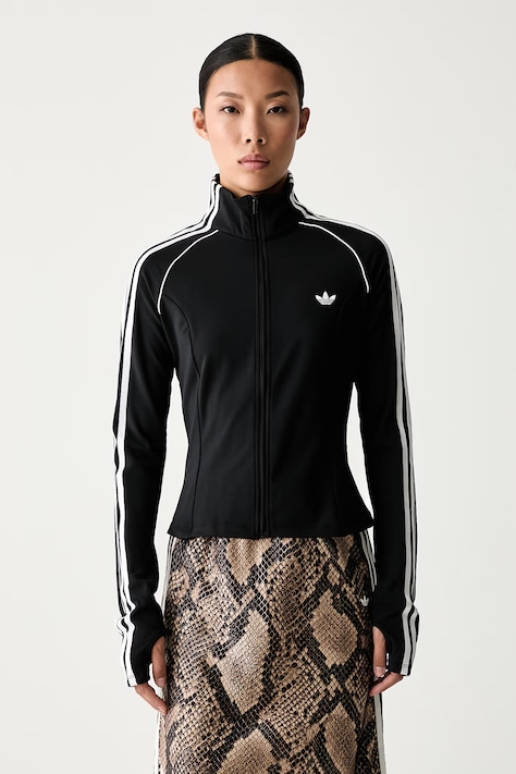 adidas Originals rozepínací mikina dámská Essentials černá KX8425