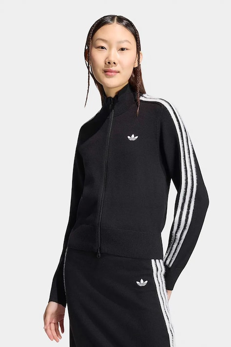 adidas Originals Bluza rozpinana damska z wiskozą Firebird czarna KS7366