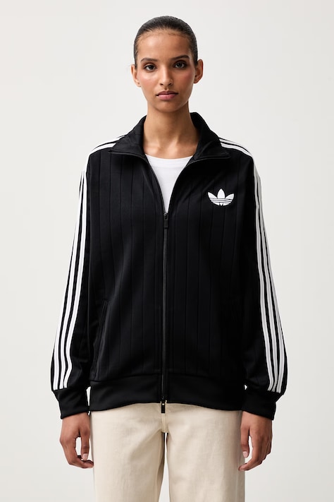 adidas Originals μπλούζα με κουμπιά Γυναικεία Firebird μαύρη KS6786