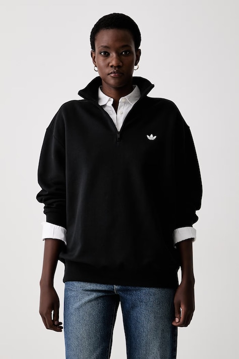 adidas Originals μπλούζα γυναικεία με βαμβάκι Essentials μαύρη KR9165