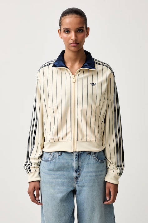 adidas Originals bluză reversibilă pentru femei Firebird galbenă KR7031