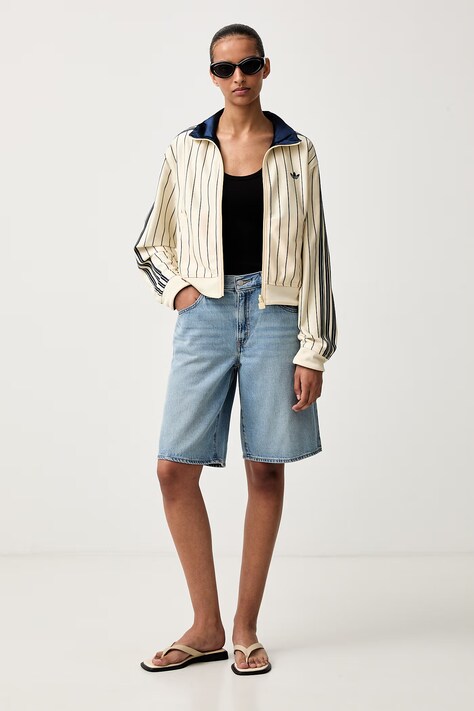 adidas Originals bluza dwustronna damska Firebird żółta KR7031