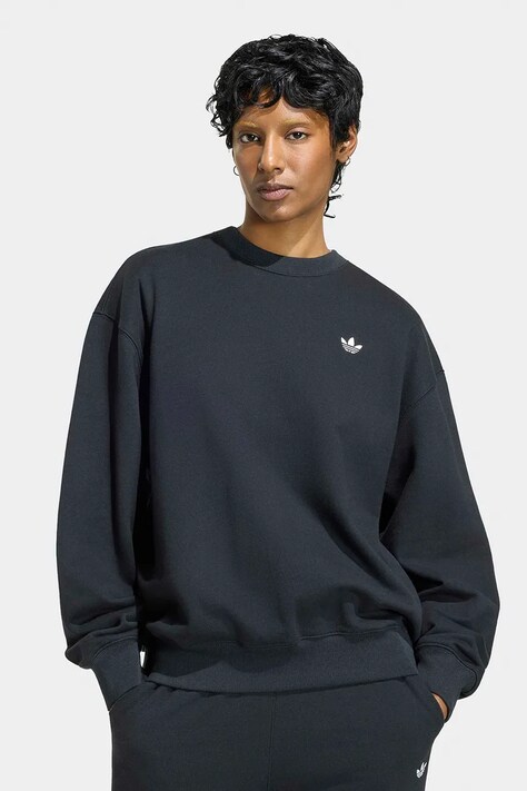 adidas Originals Bluza damska bawełniana Essentials czarna KR3603