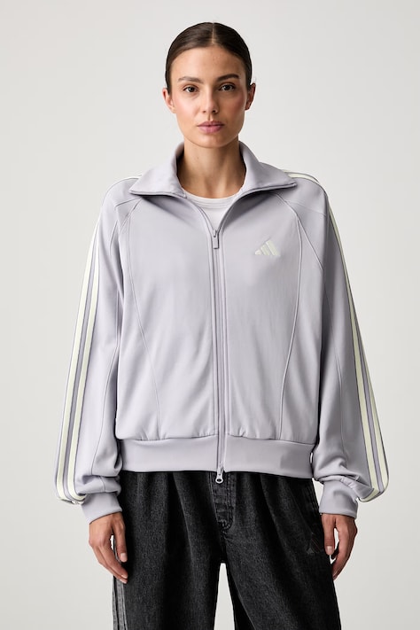adidas bluza damska z bawełną Stadium fioletowa KV0599