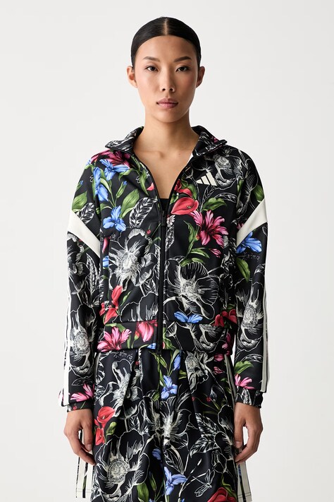 adidas bluza rozpinana damska x Farm Rio czarna KX0042