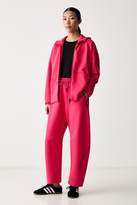adidas bluza rozpinana z kapturem damska Z.N.E różowa KF6329