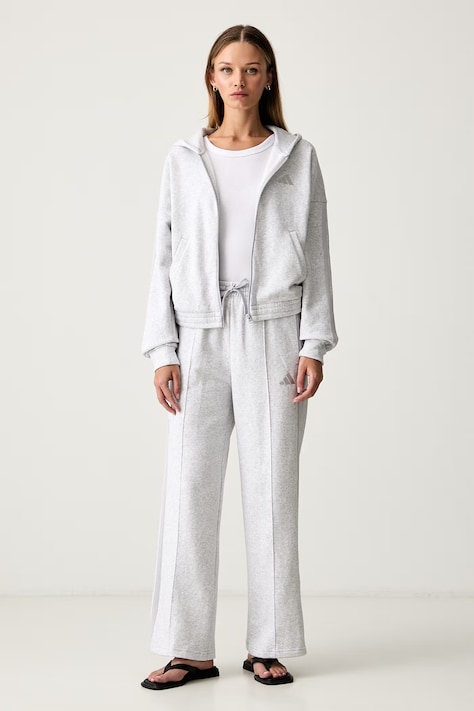 adidas komplet dresowy damski z bawełną Energize szary KG1932