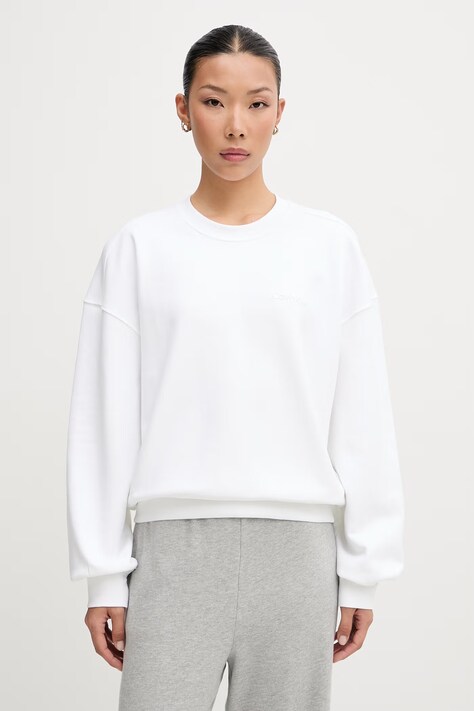 Calvin Klein bluza damska bawełniana biała LV044G214G