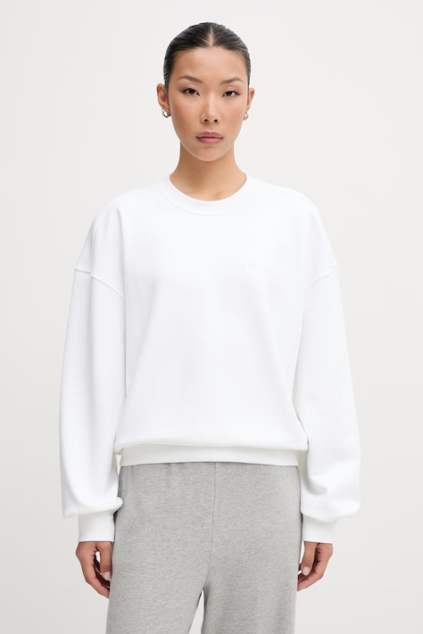 Calvin Klein bluza damska bawełniana biała LV044G214G