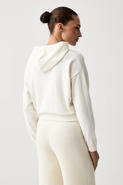 Guess кофта loungwear жіноча ARIA — AW26-BLDZYF, бежевий — фото 3