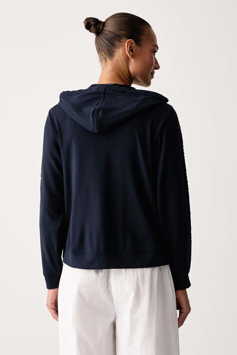 BOSS кофта loungwear жіноча з модалем PEACHY MONO_Jacket H — фото 2