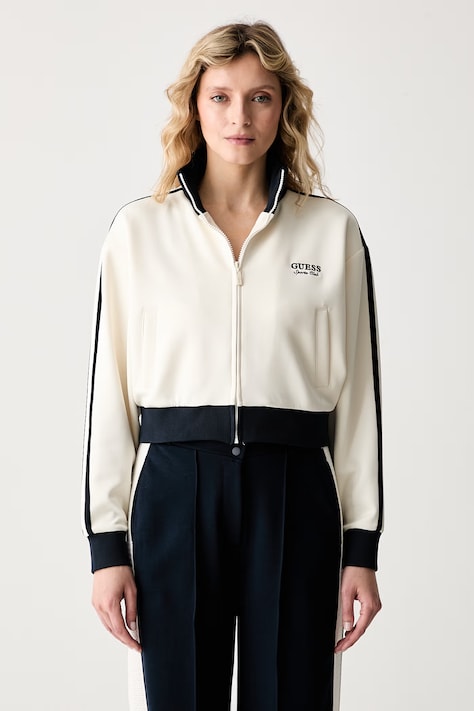 Guess oversize mikina dámská HOSHI béžová V6YQ07 K4287