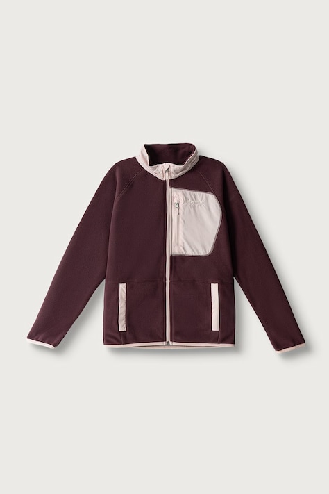 Columbia Bluza rozpinana dziecięca polarowa fioletowa 215645