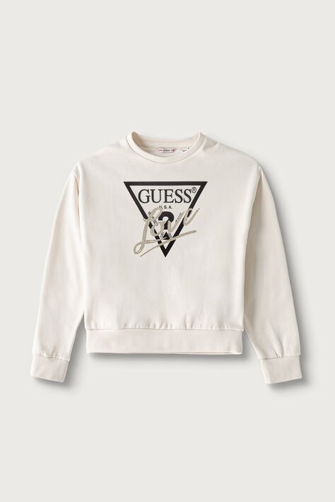 Guess Кофта для детей из хлопка бежевая J6BQ20 K8007