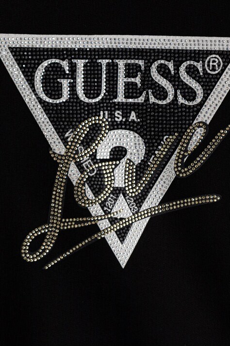 Guess кофта дитяча бавовняна — AW26-BLGZT9, чорний — фото 3
