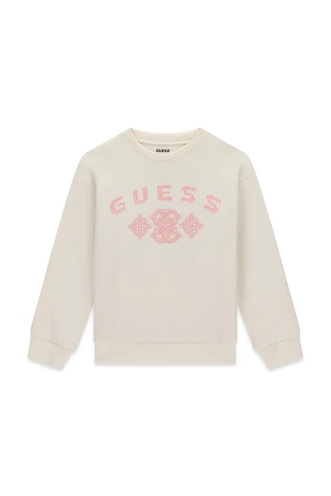 Guess Bluza dziecięca beżowa J6BQ17 K7270