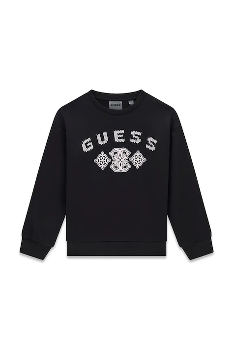 Guess Bluza dziecięca czarna J6BQ17 K7270