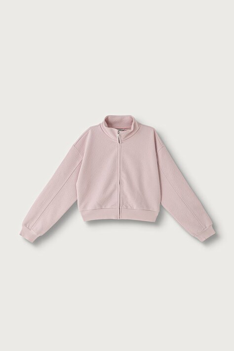 Guess Bluza rozpinana dziecięca różowa J6BQ01 K6082