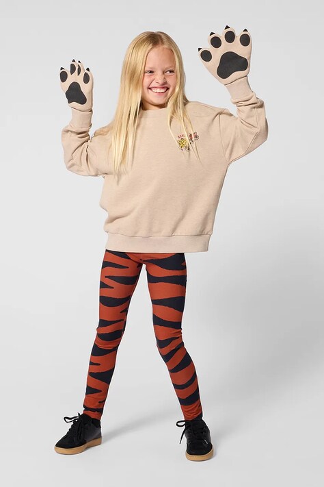Kenzo Kids Mikina detská s bavlnou béžová K61958