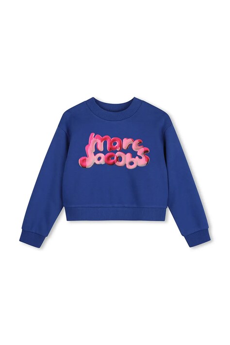 MARC JACOBS Bluza dziecięca bawełniana niebieska W61008