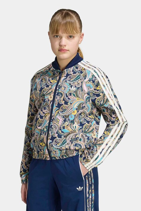 adidas Originals bluza rozpinana dziecięca granatowa KR9186