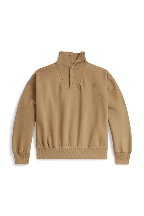 Polo Ralph Lauren μπλούζα παιδική με βαμβάκι καφέ 313B26368003