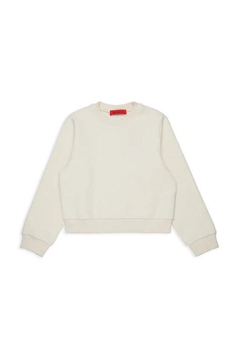 Max&Co. dukserica za djecu s pamukom MAXS26F SWEAT-SHIRT bež MX0408