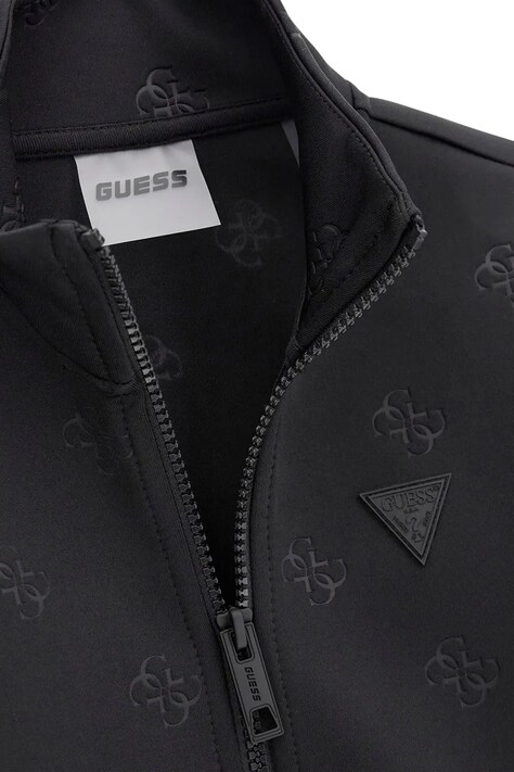 Guess кофта на застібці дитяча — AW26-BLGZZ8, чорний — фото 3
