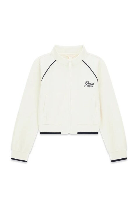 Guess bluza rozpinana dziecięca biała J6YQ11 K3914