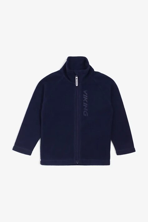 Viking Kids Bluza rozpinana dziecięca polarowa Playtime Fleece Jacket Warm granatowa 50.25095