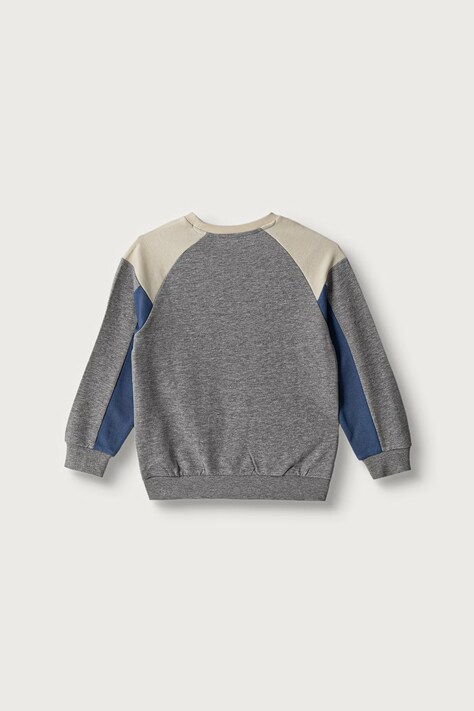 United Colors of Benetton Bluza dziecięca bawełniana szara 3J70G10NM