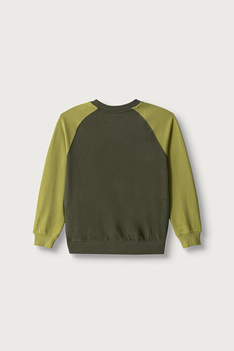 United Colors of Benetton Bluza dziecięca bawełniana zielona 3J68C10UC