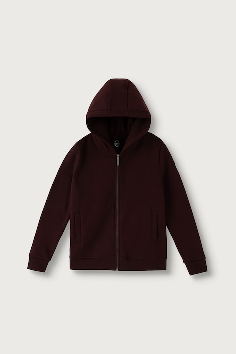 Colmar Кофта на застёжке с капюшоном для детей с хлопком коричневая 36000045N